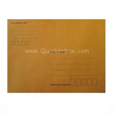 QuickerBox ซองไปรษณีย์ ซองเอกสาร มีจ่าหน้า ขนาด 7x10 ครึ่ง A4 (แพ๊ค 160 ใบ)