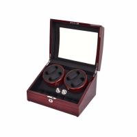 FK -Watch Winder กล่องหมุนนาฬิกา ออโตเมติก แบบอโตเมติก 4 เรือน ควอตซ์ 6 เรือน สีน้ำตาลลายไม้/สีดำ (มีรับประกัน)