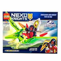 ProudNada Toys ของเล่นเด็กชุดตัวต่อเลโก้อัศวิน JLB NEXO KNIGHTS 47 PCS NO.3D12-5