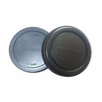 ชุดฝาปิด กล้อง Olympus Rear Lens Cap ฝาปิดท้ายเลนส์ + Body Cap ฝาปิดบอดี้ FOR OLYMPUS