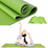 เสื่อโยคะ หนา 6 มม. ขนาดใหญ่ ยืดหยุ่นดี Yoga Mats (สีเขียว)