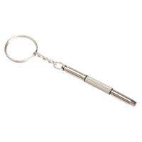 WEIERLI Mini 3 in1 Keychain Screwdriver Mobile Eyeglass Sunglasses Watch Repair Kit Tool