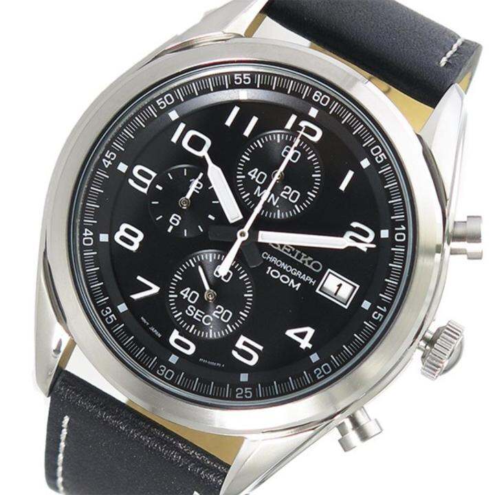 seiko-นาฬิกาข้อมือชาย-chronograph-quartz-ssb271p1-black