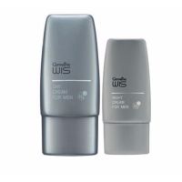 Giffarine WIS Day Cream For Men &amp; WIS Night Cream For Men ผลิตภัณฑ์บำรุงผิวหน้ากลางวันและกลางคืน (2 ชิ้น)