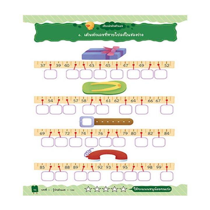 หนังสือ-หนูน้อยเก่งคณิต-1-100-ระดับอนุบาล