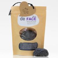 iBody de Face Natural Konjac Sponge ฟองน้ำล้างหน้า ใยบุกธรรมชาติ สีดำ ถ่านไม้ไผ่ สำหรับผิวมัน เป็นสิว