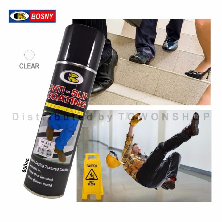 bosny-สเปรย์กันลื่น-ป้องกันพื้นลื่น-พื้นห้องน้ำ-บันได-สีใส-clear-anti-slip-coating-spray-paint-600ml