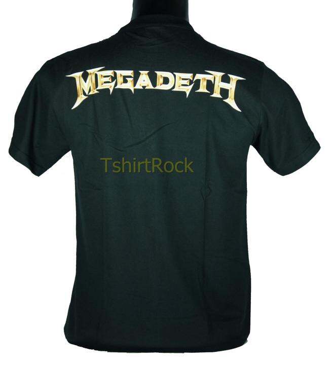 เสื้อวง-megadeth-เสื้อยืดวงดนตรีร็อค-เสื้อร็อค-เมกาเดธ-mdh156-ส่งจาก-กทม