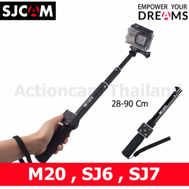 sjcam-sj6-legend-4k-16mp-เมนูไทย-black-dualcharger-remoteselfie-black-รับประกัน-1ปี