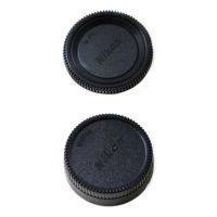 ชุดฝาปิด กล้อง Nikon Rear Lens Cap ฝาปิดท้ายเลนส์ + Body Cap ฝาปิดบอดี้  FOR NIKON