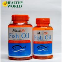 Maxxlife Fish oil น้ำมันปลา( 90s แถม 30s )ความจำดี สมองเยี่ยม ลดไขมันคลอเลสเตอรอลและไตรกลีเซอไรด์ในเลือด วัตถุดิบจากสแกนดิเนเวียร์ ไม่มีสารตกค้าง ราคาพิเศษ พร้อมส่ง มีบริการเก็บเงินปลายทาง