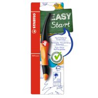 STABILO สตาบิโล EASYoriginal Start Ergonomic Rollerball ปากกาลูกลื่น ถนัดมือขวา ขนาดหัวปากกา 0.5 mm. สำหรับหัดเขียนให้ถูกต้อง - Orange/Anthracite