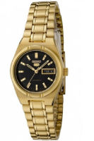 Seiko  Automatic นาฬิกาข้อมือผู้หญิง Gold  Stainless Strap  รุ่น SYM602K1