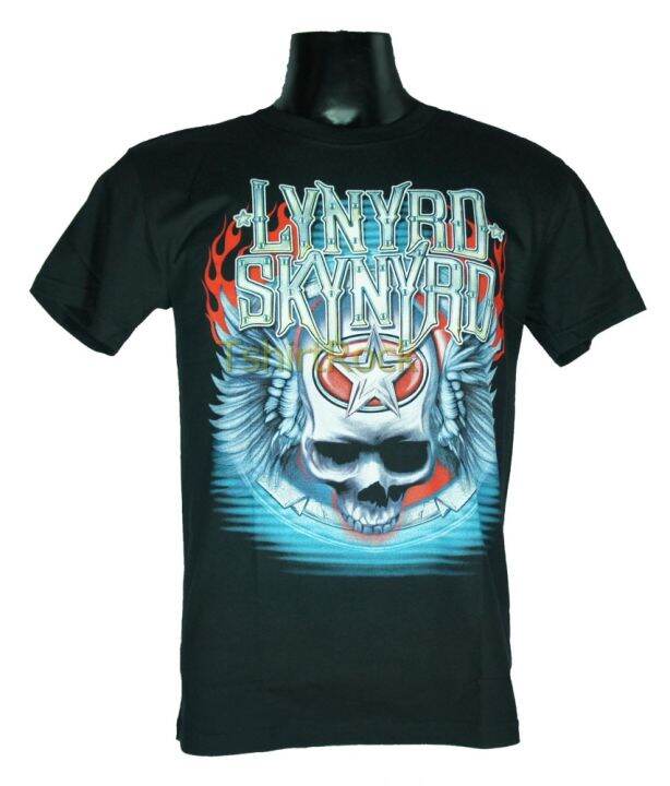 เสื้อวง-lynyrd-skynyrd-เสื้อยืดวงดนตรีร็อค-เมทัล-เสื้อร็อค-lsn697-สินค้าในประเทศ