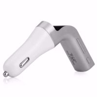 Bluetooth Car Charger FM Modulator CARG7 บลูทูธในรถยนต์ (สีเงิน)