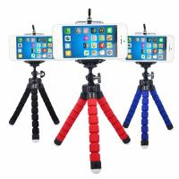 ขาตั้งกล้องหนวดปลาหมึก Flexible Octopus Tripod ขนาดเล็ก  Free Mobile phone clip