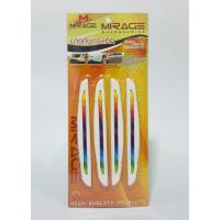 PR ยางกันกระแทกสีขาว เส้นรุ้ง MIRAGE 4082.