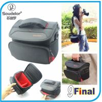 Soudelor Camera Bag กระเป๋ากล้อง ดิจิตอล digital , MirrorLess แบบถือ และสะพายข้าง รุ่น 1311S - Black