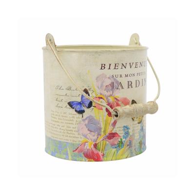 U-RO DECOR รุ่น BIENVENUE JARDIN-S กระถางดอกไม้ ขนาด เส้นผ่านศูนย์กลาง 12.5 x 12 CM.