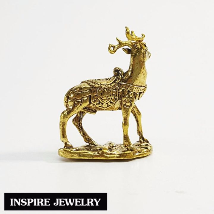 inspire-jewelry-กวางทอง-กวางมงคล-นำโชค-ทองเหลืองอร่าม-สวยหรู