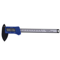 Uni เวอร์เนีย 6 Inch 150 mm Carbon Fiber Composites LCD Vernier Digital Guage Caliper