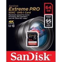 Sandisk Extreme Pro 633X 95MB/s 64 gb Sandisk SD Extreme Pro 64GB Sandisk SD 64GB Extreme Pro