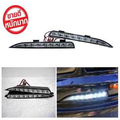 ไฟเดย์ไลท์ LED DAY LIGHT DRL ตรงรุ่น CIVIC 2006 2007 2008 2009 2010 2011 สำหรับกันชน ทรง MUGEN RR