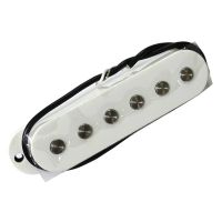 Belcat Single Coil Pickup (Middle Position, Ferrite, สีขาว) รุ่น BS-06-M-WH