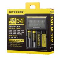 เครื่องชาร์จถ่านอัจฉริยะ รองรับแบต IMR หน้าจอดิจิตอล Nitecore D4 สามารถออกใบกำกับภาษีได้