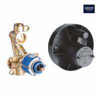 GROHE วาล์วผสมฝังNEW EURODISC 33965 โครเมี่ยม อุปกรณ์ ของใช้ในห้องน้ำ สุขภัณฑ์ ของแต่งบ้าน Modern ของแต่งห้องน้ำ มินิมอล