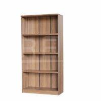 Raminthra Furniture  ชั้นวางหนังสือ ขนาด 90 cm FL-901 ( สีคาปูชิโน่ ) Book Shelf