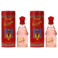 Versace Red Jeans For Women EDT 75ml.  (2 ขวด)