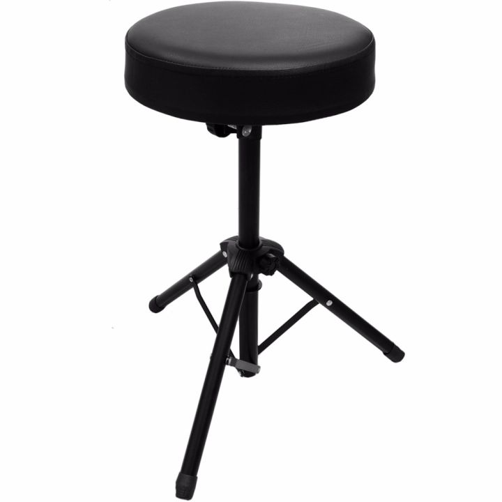 paramount-เก้าอี้กลองชุด-ตะเกียบเดี่ยว-เคลือบดำ-รุ่น-dg-gn4-drum-throne-drum-chair