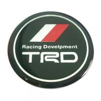 สติกเกอร์ติดดุมล้อ Trd Racing Develpment ขนาด 45mm. 1 ชุดมี 4 ชิ้น