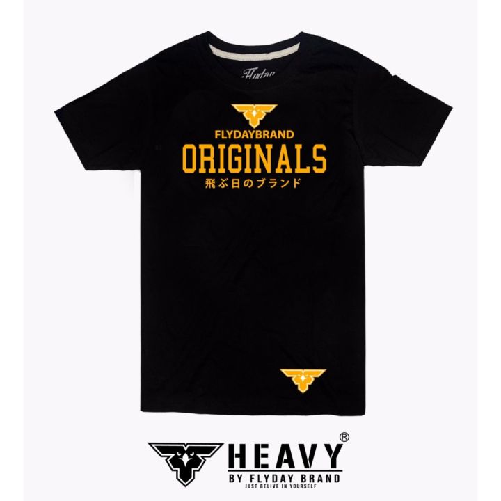 flyday-heavy-originals-เสื้อยืดไซร์ใหญ่พิเศษ