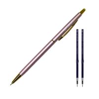 OHTO Pen JAPAN ปากกาลูกลื่น Slim Line NBP-5B5 0.5 (Pink) + ไส้ปากกาลูกลื่น 0.5 (Blue) 2 ชิ้น