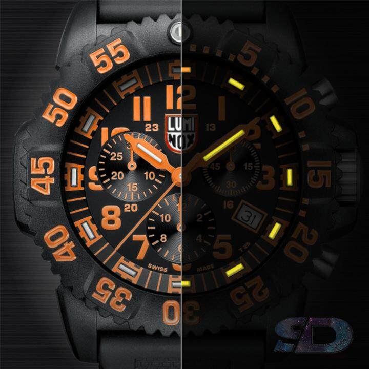 luminox-รับประกันศูนย์-2ปี-nbsp-man-watch-navy-seal-colormark-chrono-3080-series-รุ่น-3089-black-orange