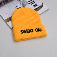 All Caps Thailand - หมวกไหมพรม SWEAT ON (ส้ม)