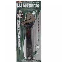 WYNNS ประแจเลื่อนชุบดำ 6 นิ้ว รุ่น WNS150A