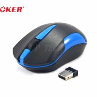 [ส่งเร็วพิเศษ!] OKER Wireless Optical Mouse (M-51) Blue/Black