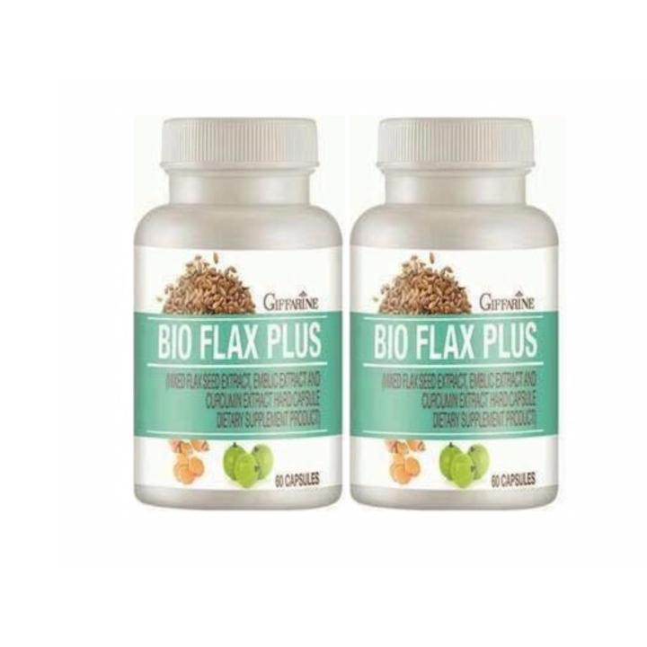 giffarine-bio-flax-plus-ไบโอ-แฟลก-พลัส-อาหารเสริม-สำหรับเพศหญิง-กระปุกละ-60-แคปซูล-2-กระปุก