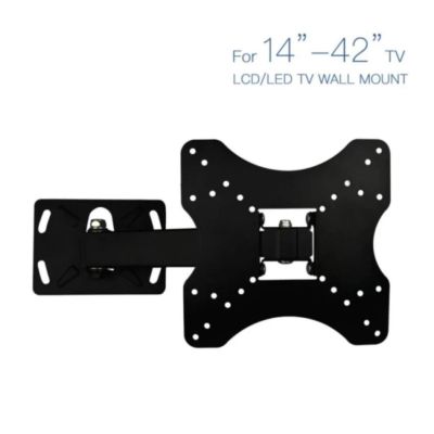 Functional Single Arm Full Motion Tilt Swivel LED TV Wall Mount Bracket 14