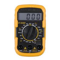 DT-830D + Mini Digital Multimeter ดิจิตอล มัลติมิเตอร์ วัดแรงดัน วัดกระแส AC/DC วัดความต้านทาน วัดความต่อเนื่อง พร้อมเสียง วัด hFE ทรานซิสเตอร์ แถมฟรี แบตเตอรี่ 9V 1 ก้อน