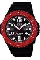 Casio นาฬิกาข้อมือ รุ่น MRW-S300H-4BVDF - Black/Red