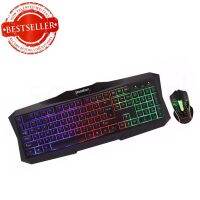 [ส่งเร็วพิเศษ!] BOSSTON K/B + MOUSE GAMING [ 837 ] COLORFULL LIGHTING