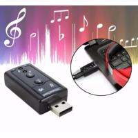 USB การ์ดเสียง ซาวด์การ์ด Audio 3D Sound Virtual 7.1 Channel Card Adapter