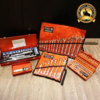 Euro King Tools &amp; YETI &amp; WINTON ชุดบล็อก ชุดประแจรวม 104 ชิ้น พร้อมกล่องเหล็กเก็บอุปกรณ์อย่างดี