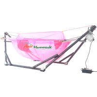 Auto Hammock เปลไกวเด็กอ่อนอัตโนมัติสไตล์เปลญวนกับผ้ามุ้ง(โทนสีชมพู)