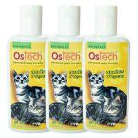 Ostech Herbal Cat Shampoo PH 6.5 400ml (3 Units) ออสเทค แชมพู อาบน้ําแมว สูตร สมุนไพร บำรุงขน PH 6.5 สกัดจากธรรมชาติ ปลอดภัย ไม่ระคายเคือง 400ml (3 ขวด)