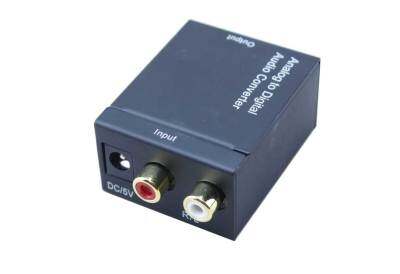 Analog To Digital Audio Converter (2 output Optical/TOSLINK)